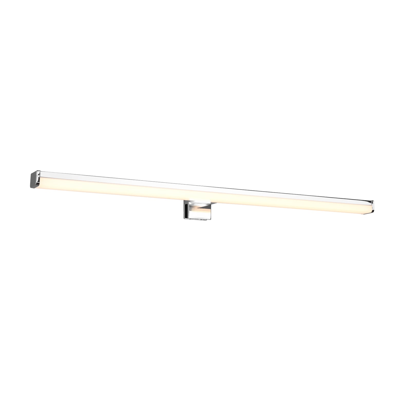 TRIO LIGHTING Wandleuchte Lino LED Wandlampe Badezimmerlampe chrom weiß 60x6cm - 4017807507614