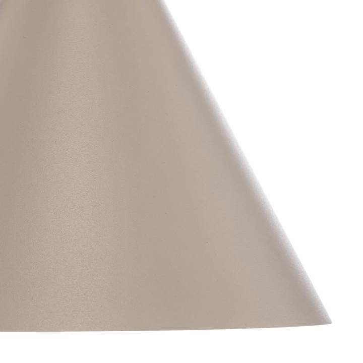 Hängeleuchte Cono einflammig Ø 25 cm beige Deckenlampe Lampe Leuchte Spot Licht