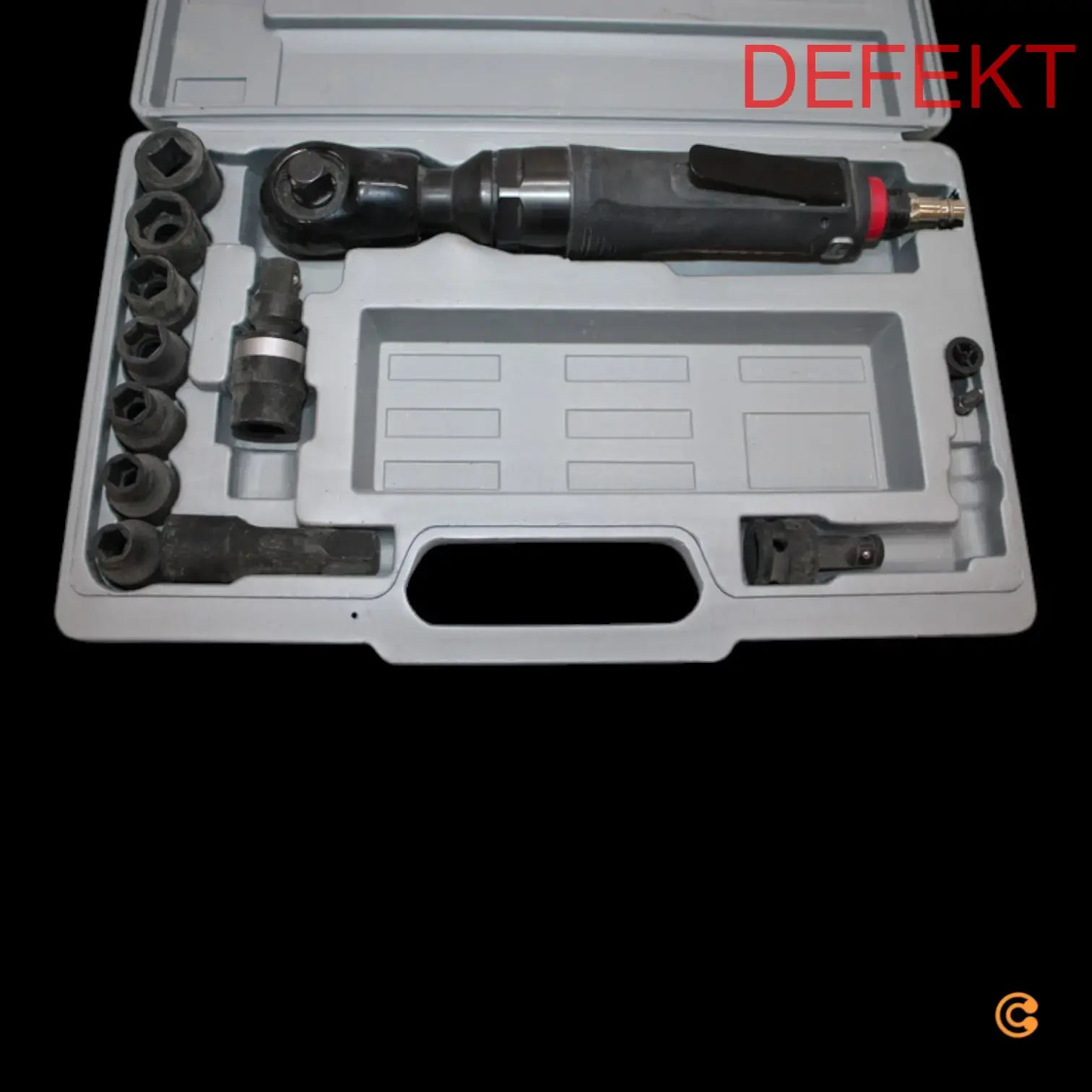 D-Ware Stier Ratschenschrauber Schlagschrauber Druckluft Satz 33 1 1/2 Defektware - 4260438995682