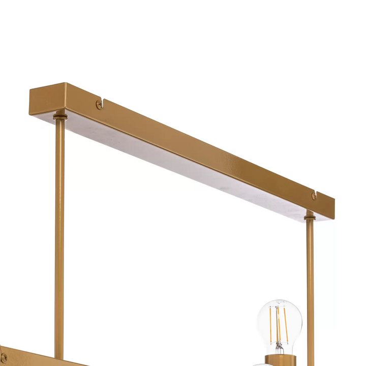 Deckenleuchte Eliza achtflammig gold E27 Deckenlampe Leuchte Lampe Spot Licht
