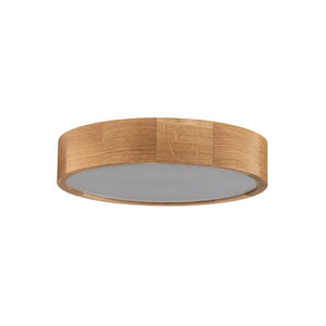 B-Ware Temar Lighting Deckenleuchte Lampe Cleo Deckenlampe Eichenholz ø37,5cm E27 Dr375