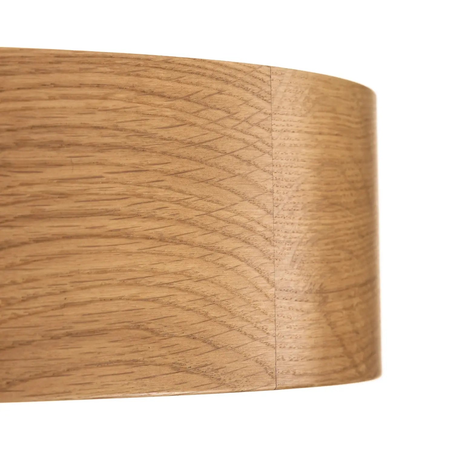 B-Ware Temar Lighting Deckenleuchte Lampe Cleo Deckenlampe Eichenholz ø37,5cm E27 Dr375