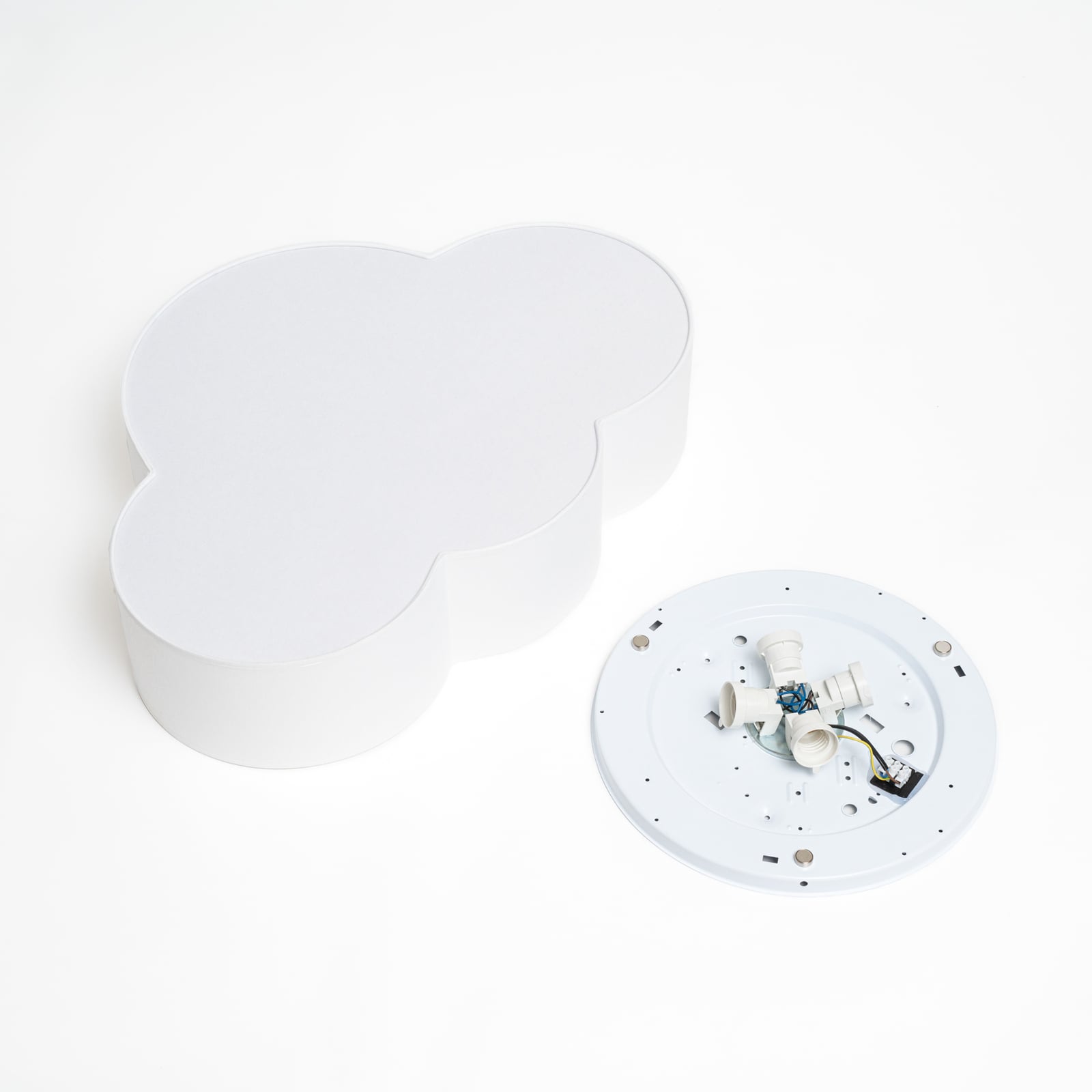 Deckenleuchte Cloud LED Lampe dimmbar 4-flg E27 weiß 62x48cm Made in Europe - 5901780515331