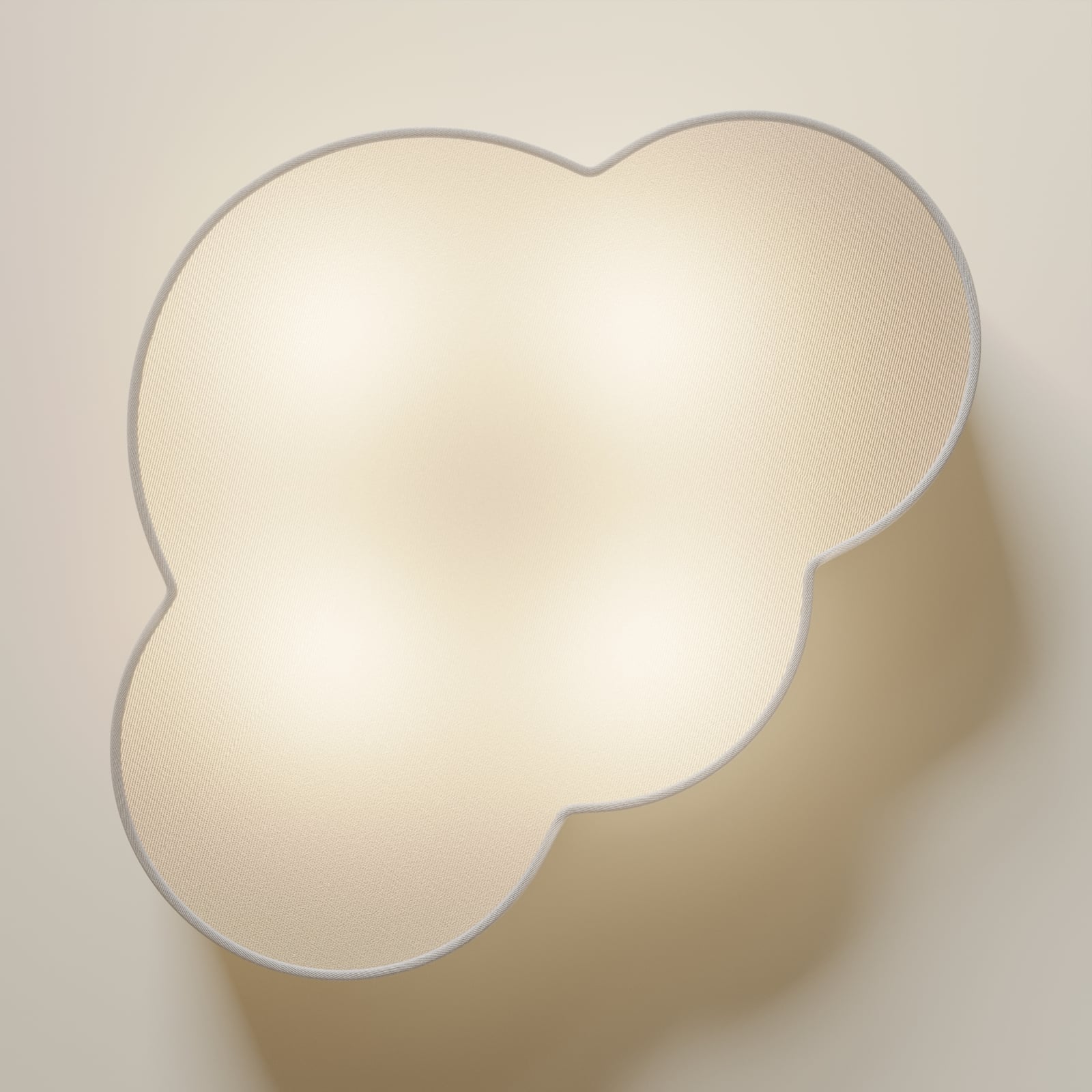 Deckenleuchte Cloud LED Lampe dimmbar 4-flg E27 weiß 62x48cm Made in Europe - 5901780515331