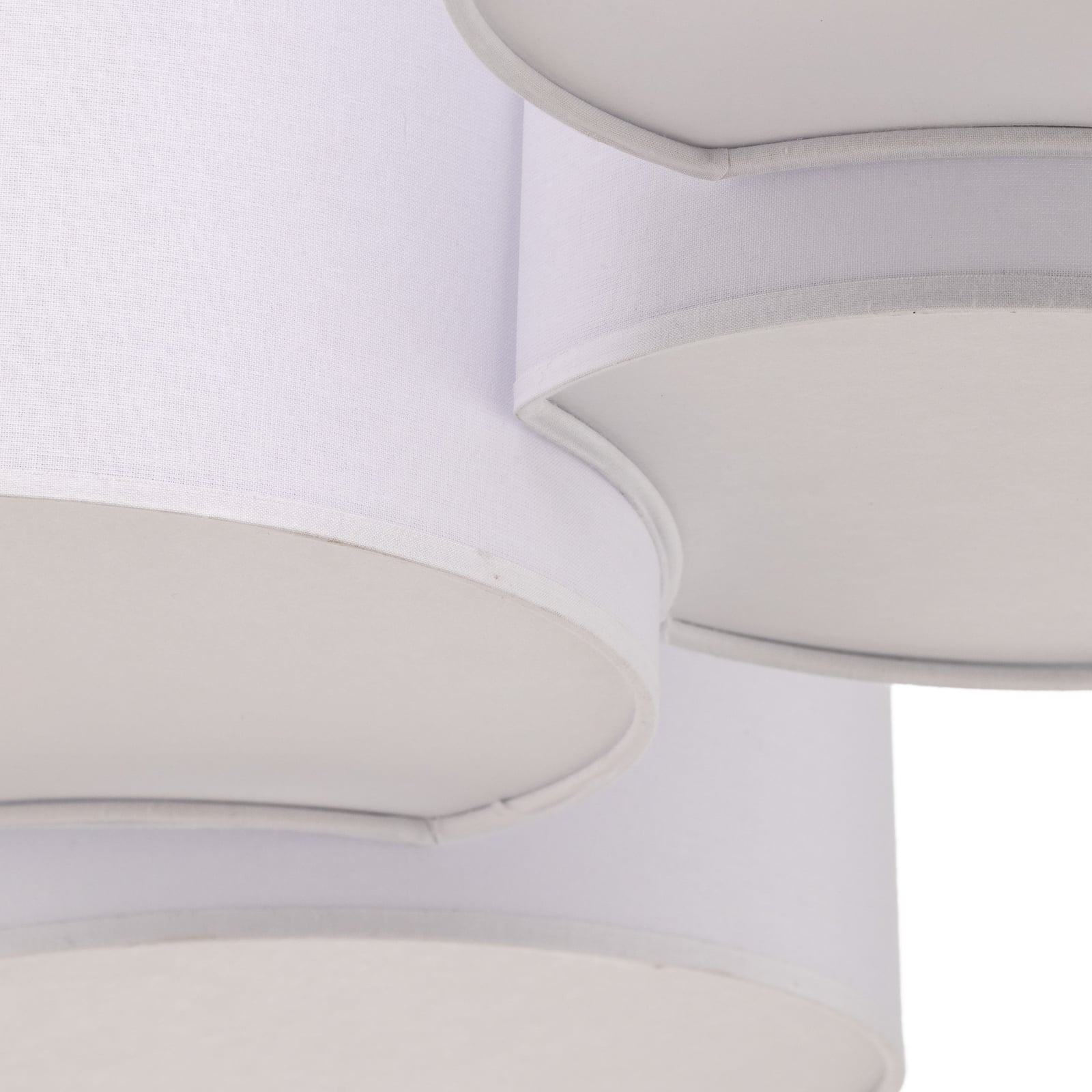 TK Lighting Deckenleuchte Mona 5-flammig LED Lampe Leuchte dimmbar weiß 83x48cm - 5901780534431