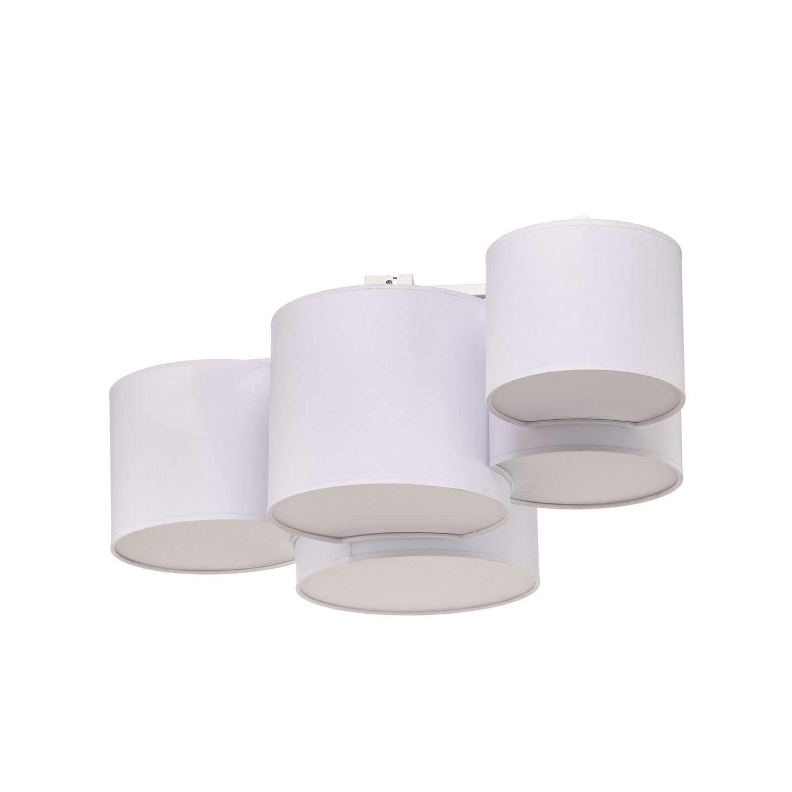 TK Lighting Deckenleuchte Mona 5-flammig LED Lampe Leuchte dimmbar weiß 83x48cm - 5901780534431
