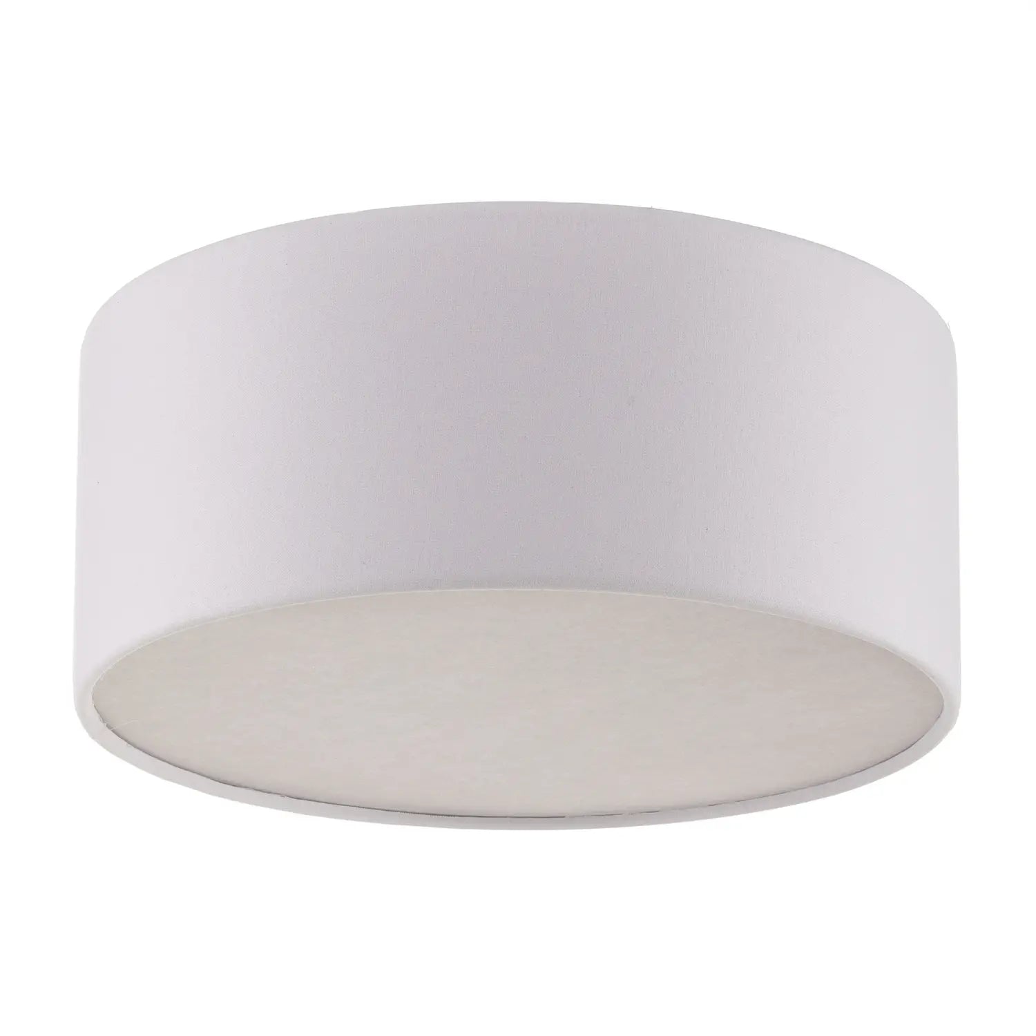 B-Ware Tk Lighting Deckenleuchte Lampe Rondo Weiß Metall Textil Wohnzimmer Esszimmer - 90502889050288