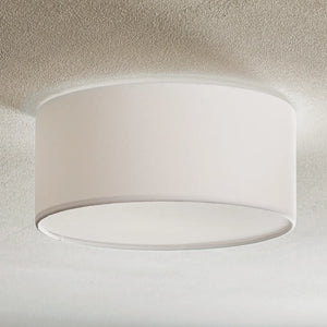 B-Ware Tk Lighting Deckenleuchte Lampe Rondo Weiß Metall Textil Wohnzimmer Esszimmer