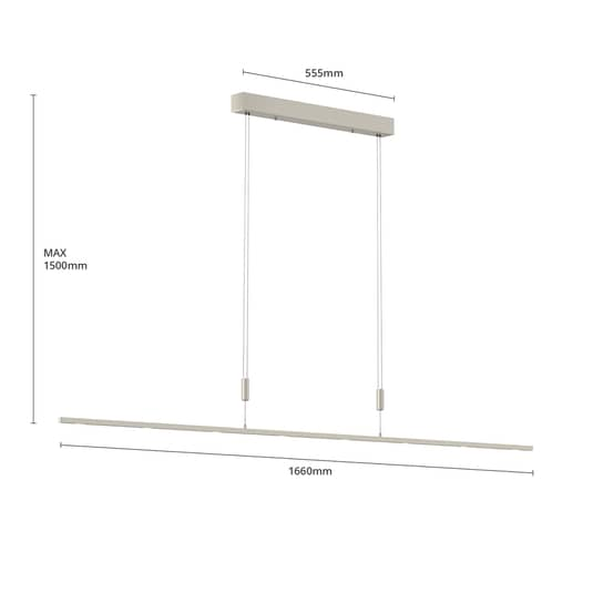 B-Ware Rothfels Led Hängeleuchte Tolu Lampe Leuchte Hängeleuchte Pendelleuchte Led