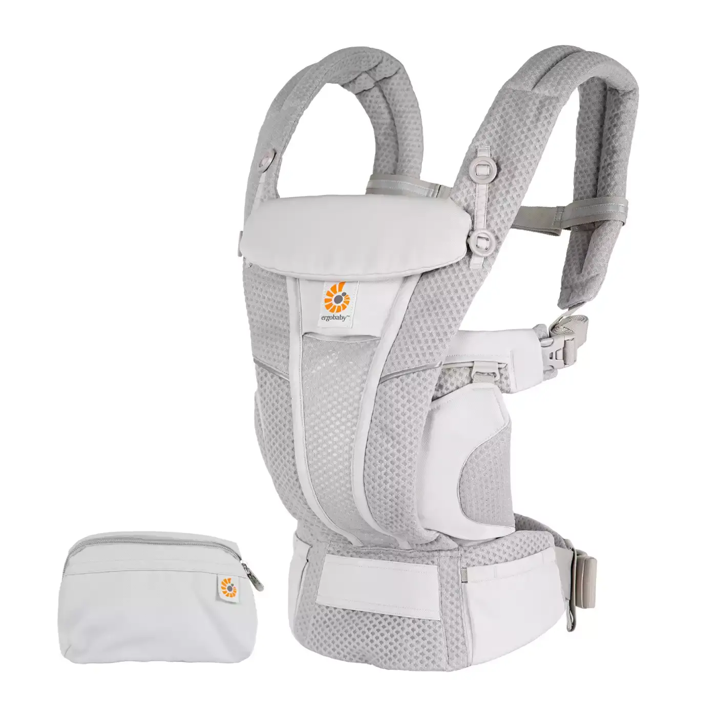 B-Ware Erg Obaby Omni Breeze Pearl Grey Babytragetasche Tasche Tragetasche Kindertasche