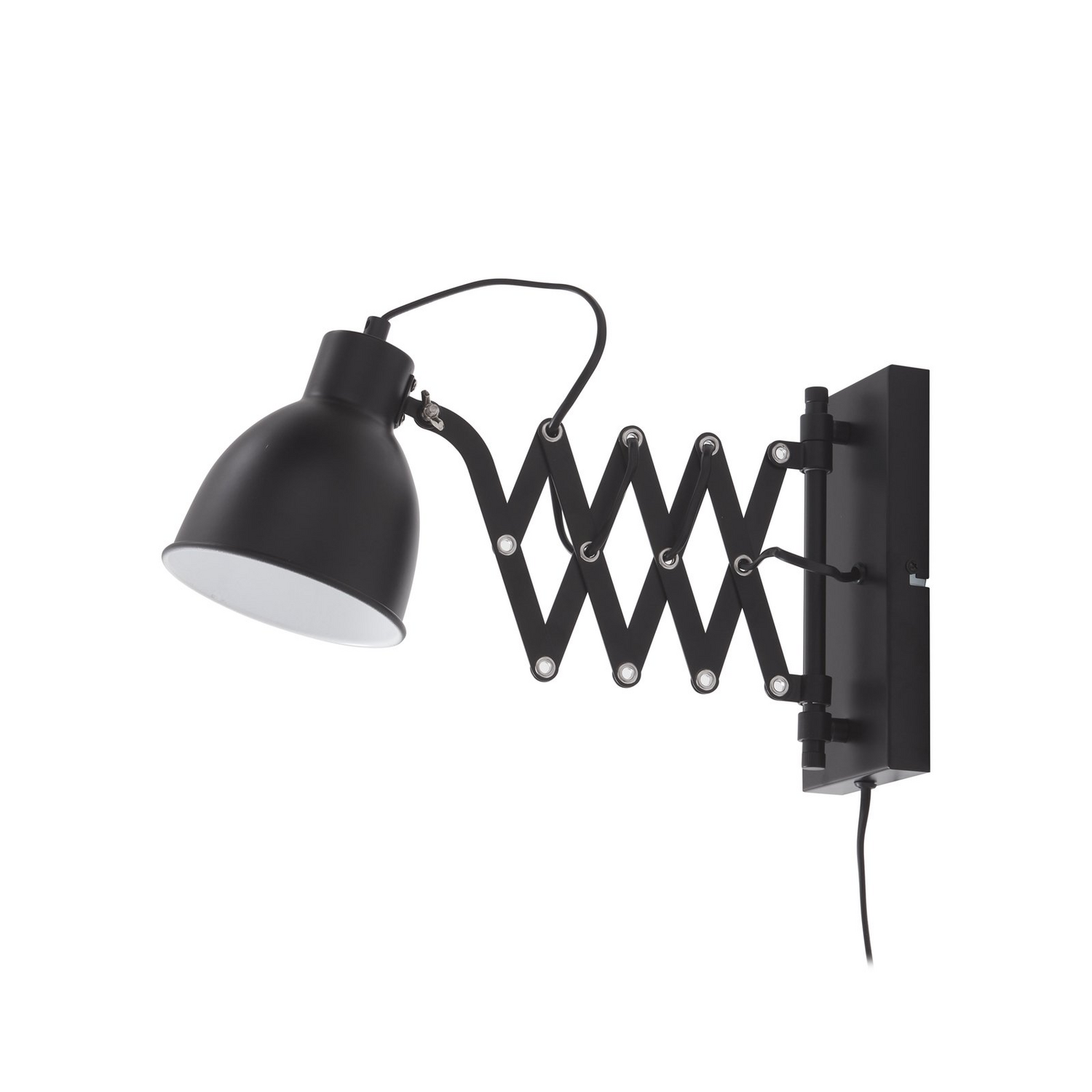 B-Ware Lindby Lese Wandleuchte Merle Wandleuchte Lampe Leselampe E14 Ausziehbar Weiß