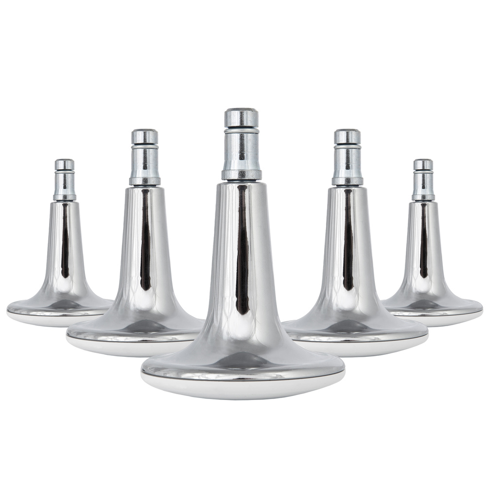 Hjh Office Bodengleiter Standfüße Stuhlgleiter Chrom 11mm 65mm 5er Pack B-Ware - 4260354052346