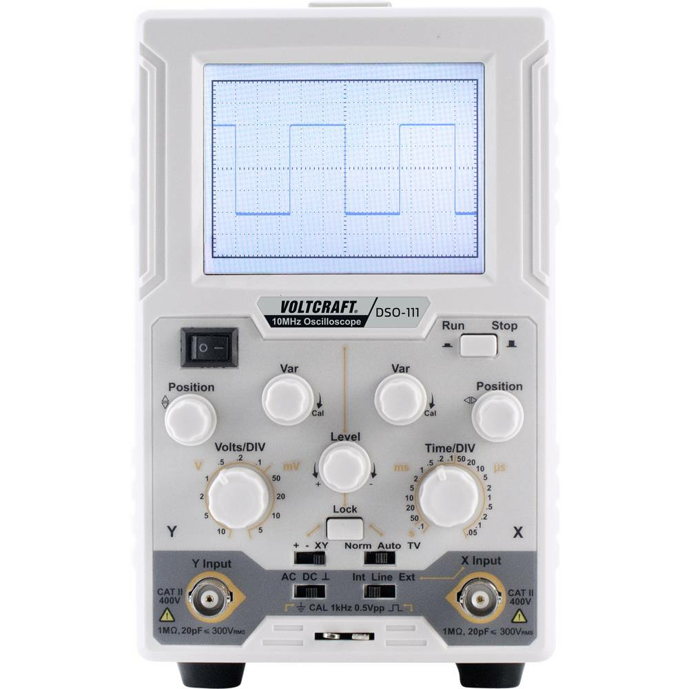 VOLTCRAFT DSO-111 SE Digital-Oszilloskop Tastköpfe Messgerät 10 MHz 100 MSa/s