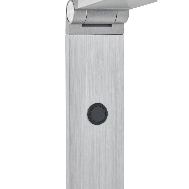 Lucande LED-Stehleuchte Resi mit Dimmer Stehlampe Lampe Alu 8W