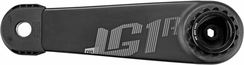 E13 LG1 Race Kurbelsatz Kurbelgarnitur Kurbelarme 83mm Selbstabzieher schwarz