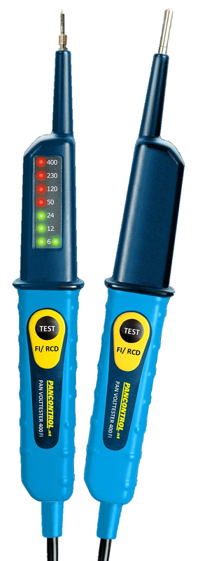 Pancontrol Spannungsprüfer Pan Volttester 400 Fi Elektrogerät Polaritätsprüfung B-Ware - 9120037337410