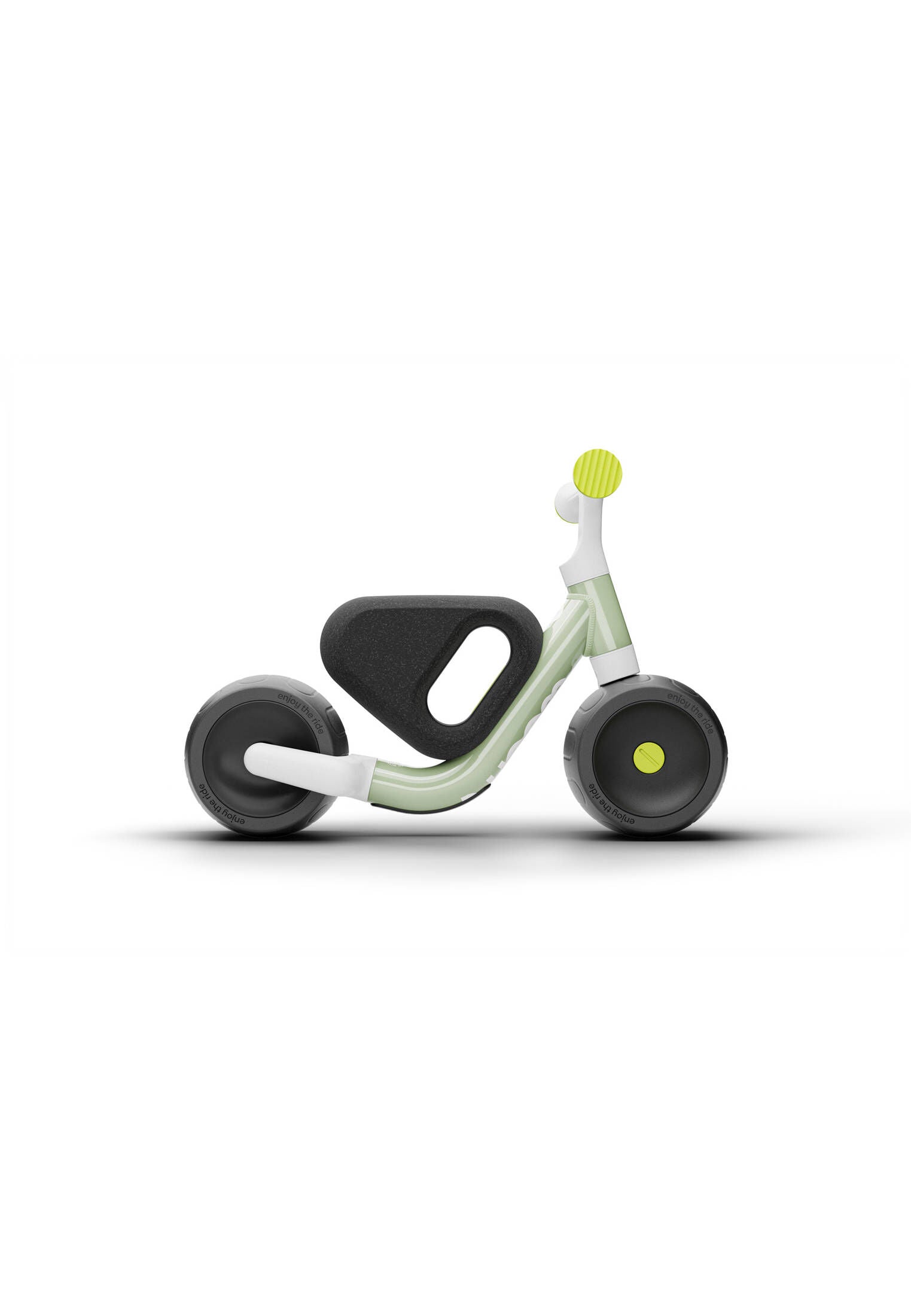 Woom Laufrad Balance Bike WOW Kinder Fahrrad hellgrün Gleichgewichtstrainer - 9120136980166