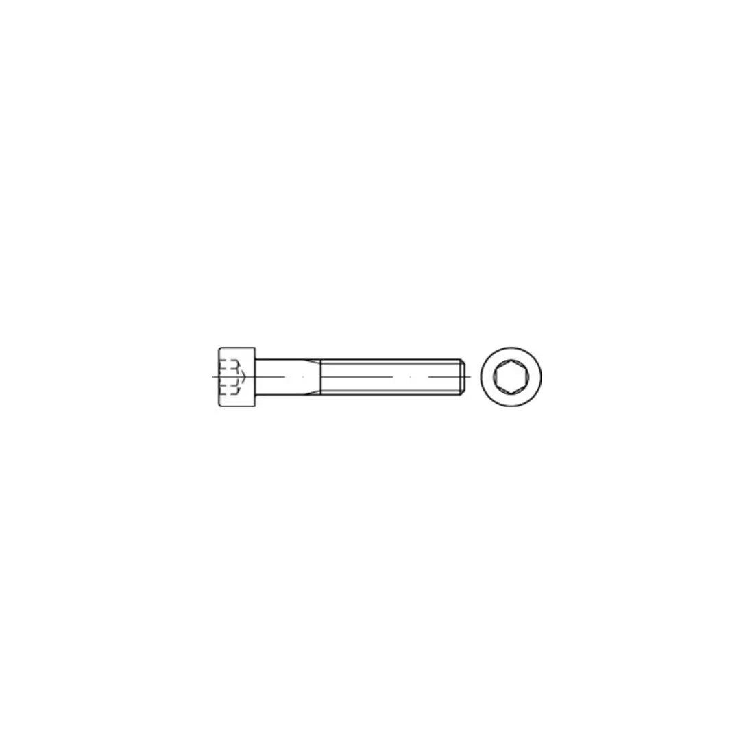 B-Ware Schraube Zylinderschraube Innensechskantschraube Din 912 M8x25 8.8 200 Stück - 9124530080025