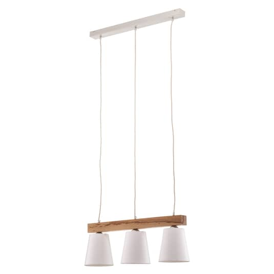 Euluna Pendelleuchte Pendellampe Lampe Aldonn Mit Textilschirm Dreiflammig 60 W B-Ware