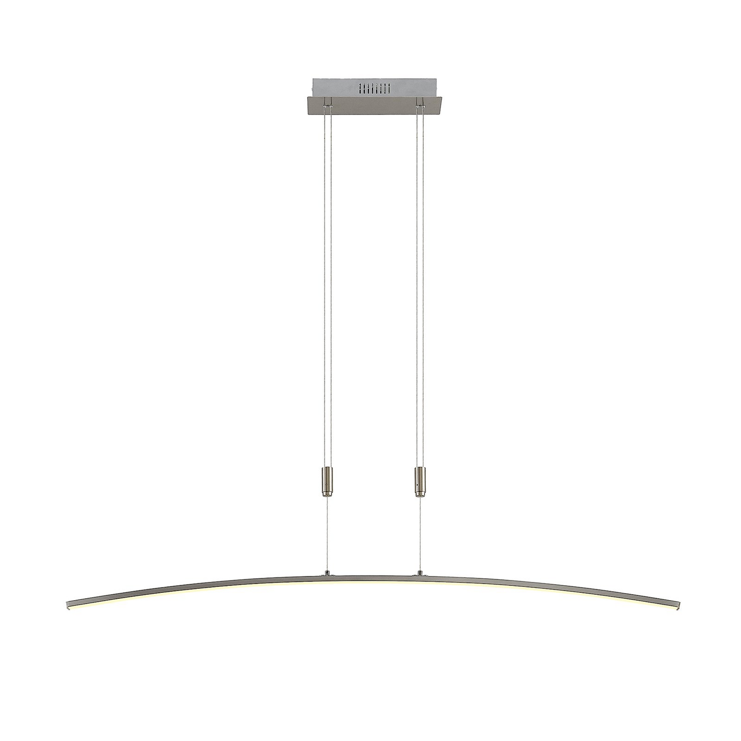 Lindby Phillie Led Hängeleuchte Hängeleuchte Lampe Leuchte 19 W Warmweiß Nickel B-Ware - 4251096587524