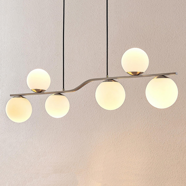 Lindby Avalyn Hängeleuchte Deckenlampe Pendelleuchte Lampe Leuchte Weiß Nic299 B-Ware - 4251096572858