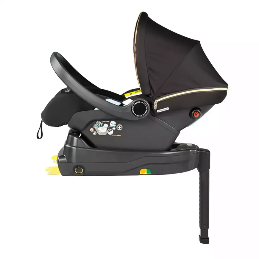 B-Ware Peg Perego Sitz Lounge Graphic Gold Kindersitz Auto Babyschale Babysitz Wanne