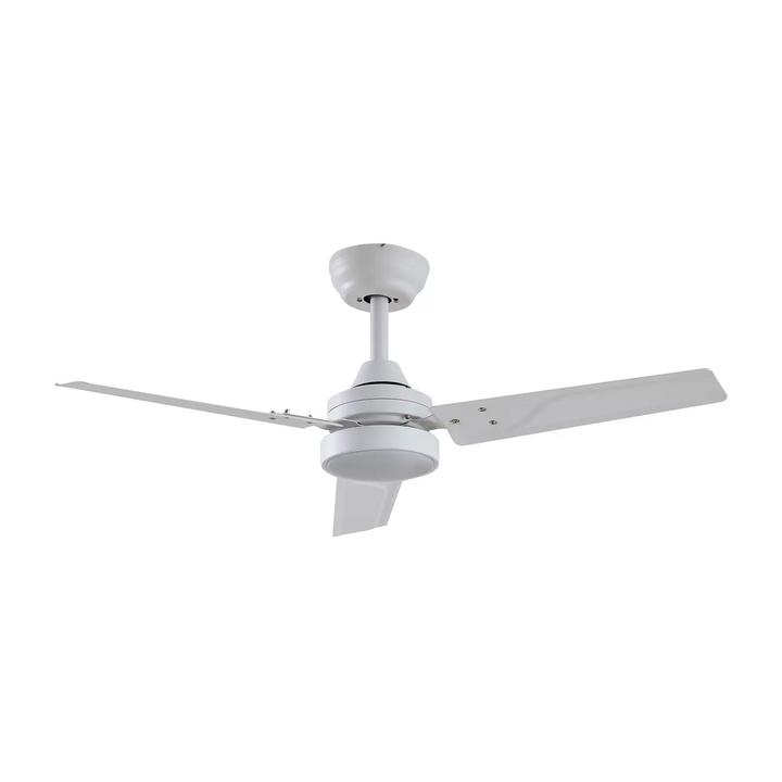 Lindby LED-Deckenventilator Aerallo weiß CCT leise Ventilator Lampe Leuchte Spot