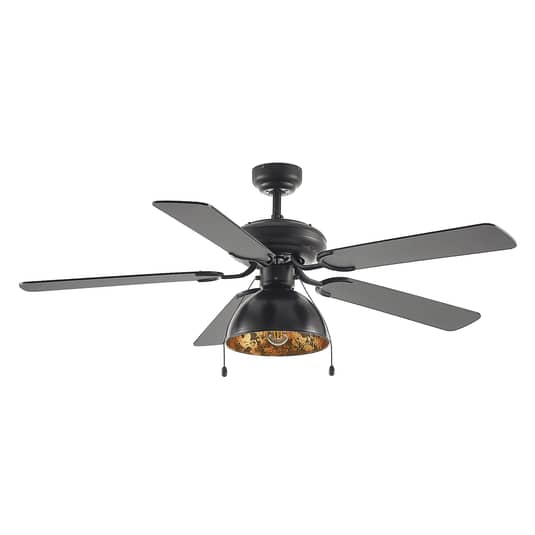 B-Ware Starluna Shamoian Deckenventilator Deckenlampe Ventilator Leuchte Schwarz/G237