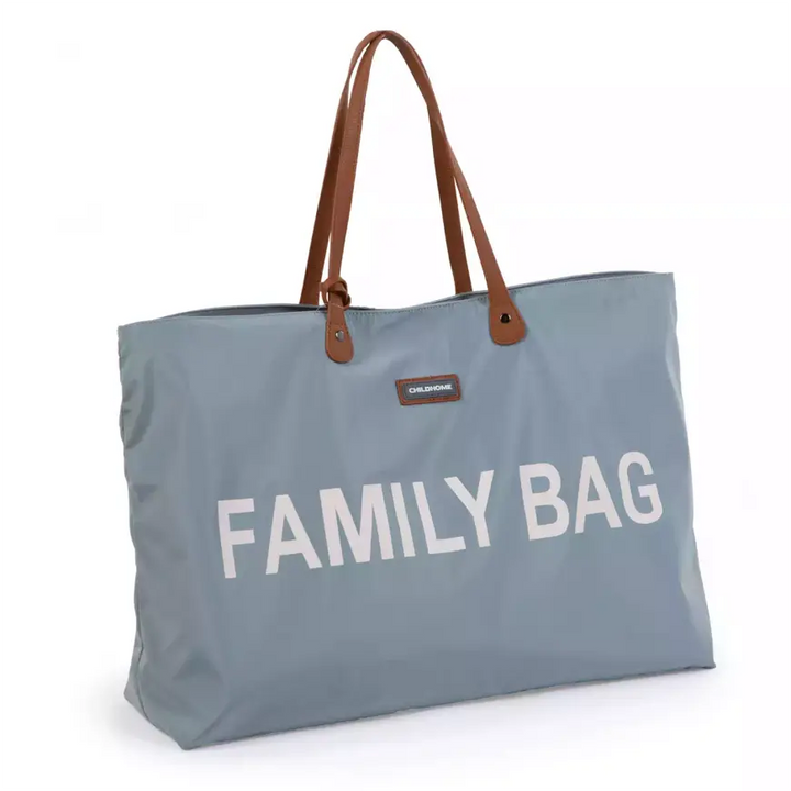 Childhome Family Bag Grau / Offwhite Wickeltasche Tasche Babytasche