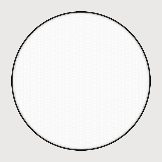Lightnet LED-Pendel Basic-P7 Hängeleuchte Hängelampe schwarz 3.000 K Ø 60cm Seil