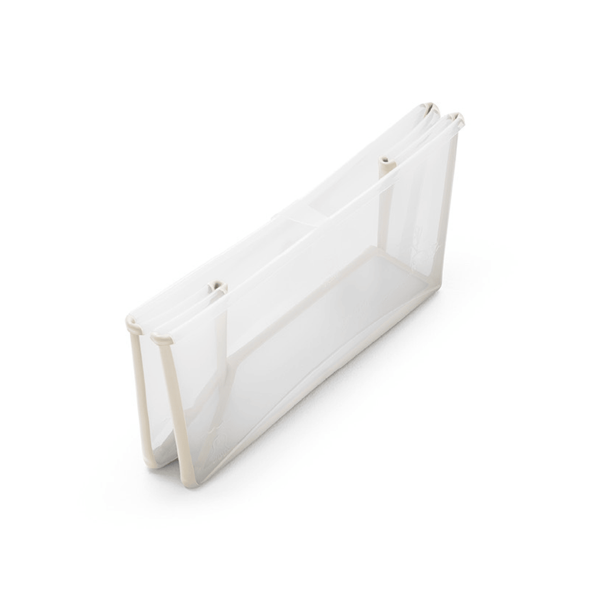 Stokke Flexi Bath XL Transparent Sandy Beige hitzeempfindlichem Stöpsel Wanne - 7040355359128