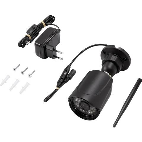 Sygonix Sy 4547136 Funk Zusatzkamera Erweiterungskamera überwachungskamera Funk B-Ware