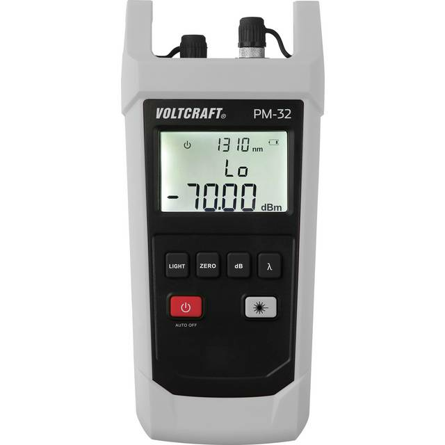 B-Ware Voltcraft Glasfaserprüfgerät Pm 32 Kabelprüfgerät Messgerät Kabel Prüfgerät Aa