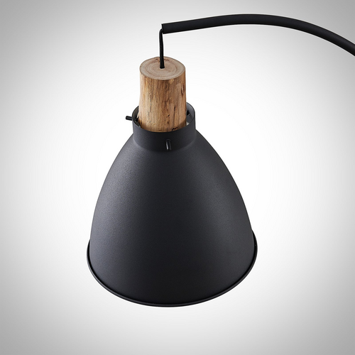 B-Ware Lindby Trebale Stehleuchte Stehlampe Lampe Wohnzimmerlampe Leuchte Schwarz Ho513