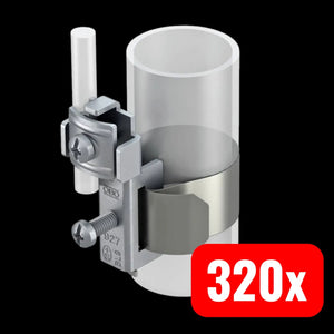 B-Ware Obo Bettermann 5057515 927 Erdung Blitzschutzmaterial Bildschutz 320 Stück