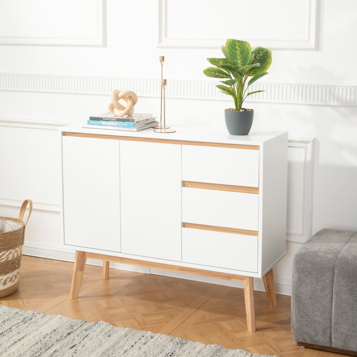 Hjh Living Tarolo I 3 Schubladen Türen Sideboard Kommode Schrank Siehe Text/Foto B-Ware - 4064323038344