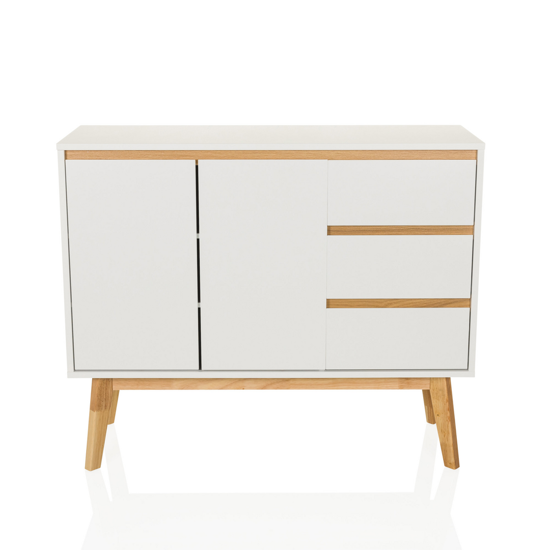 Hjh Living Tarolo I 3 Schubladen Türen Sideboard Kommode Schrank Siehe Text/Foto B-Ware - 4064323038344