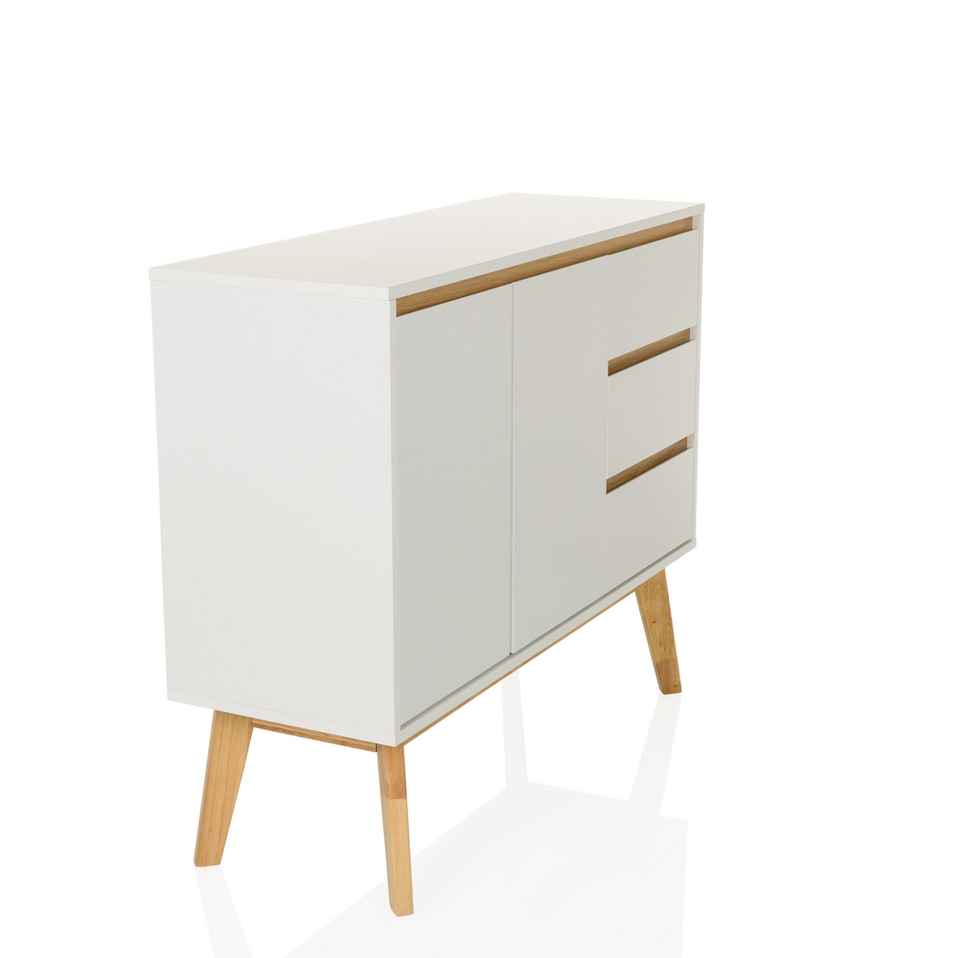 Hjh Living Tarolo I 3 Schubladen Türen Sideboard Kommode Schrank Siehe Text/Foto B-Ware - 4064323038344