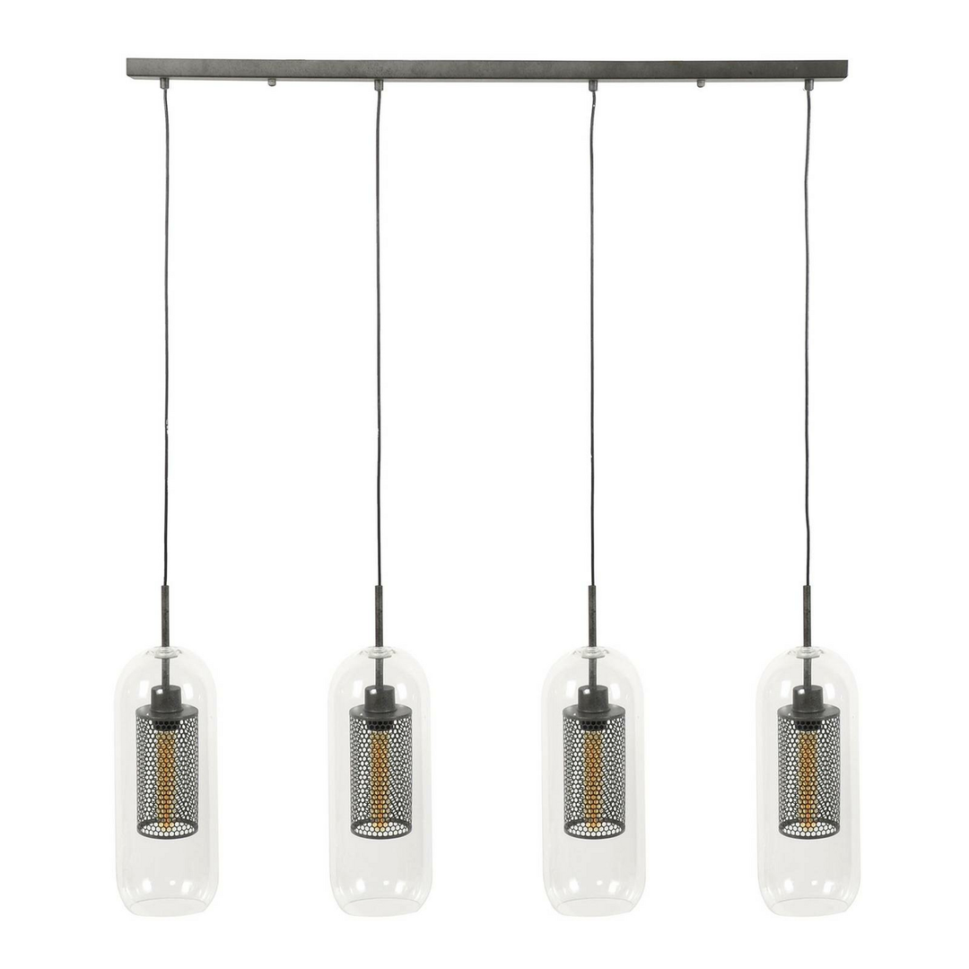 Zijlstra Hängeleuchte Kamilian Hängeleuchte Lampe Leuchte 4 Flammig E27 Altsilbe B-Ware - 8713244072802