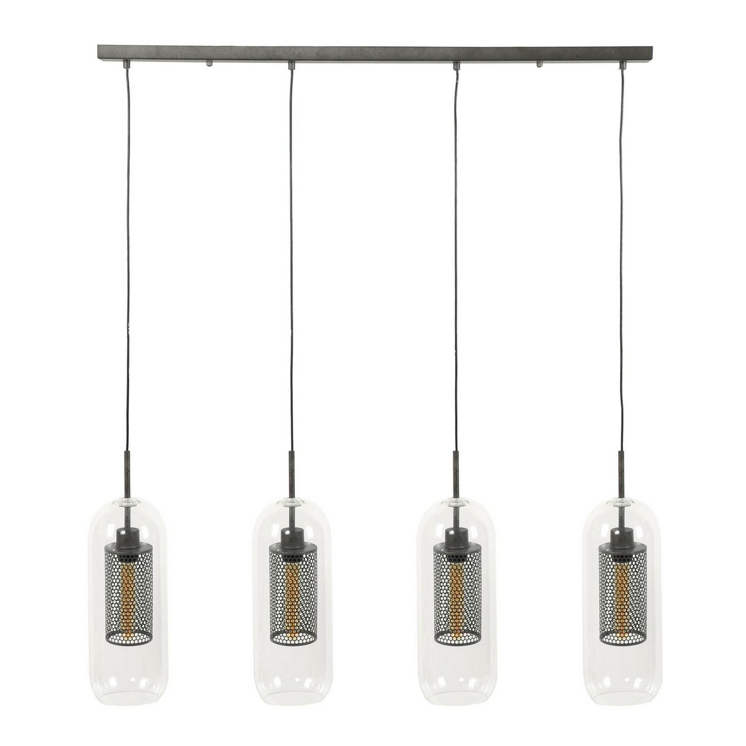Zijlstra Hängeleuchte Kamilian Hängeleuchte Lampe Leuchte 4 Flammig E27 Altsilbe B-Ware - 8713244072802