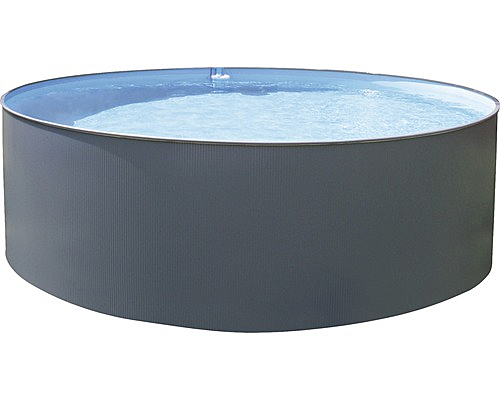 Stahlwandbecken Set ø457cm H120cm Leiter Skimmer Filteranlage Schwimmbecken Pool B-Ware