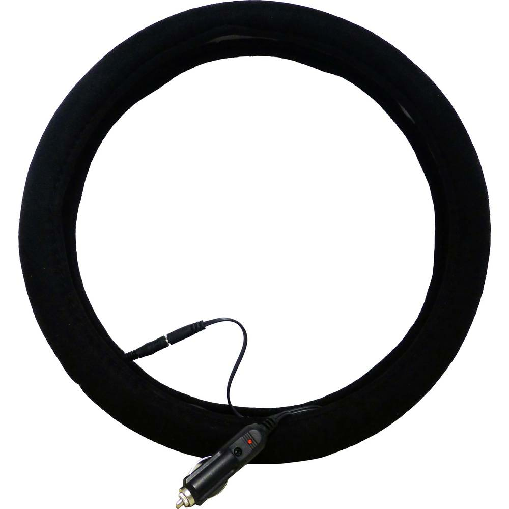 Hp Autozubehör Lenkradbezug Heizbar 12 V Lenkradbezug (ø) 38 Cm Schwarz Lenkra218 B-Ware - 4007928197207