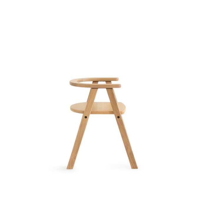 Nobodinoz   Growing Green Kinderstuhl Eiche Natur Möbel Stuhl Sitzmöbel Hocker B-Ware
