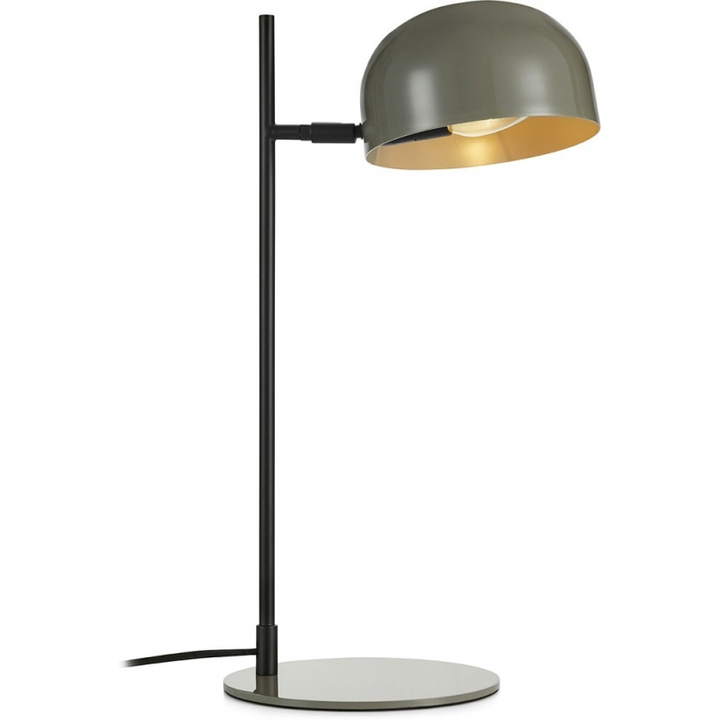 Markslöjd Tischleuchte Pose grau schwarz Metall Lampe E14 25W Leuchte Lampe LED