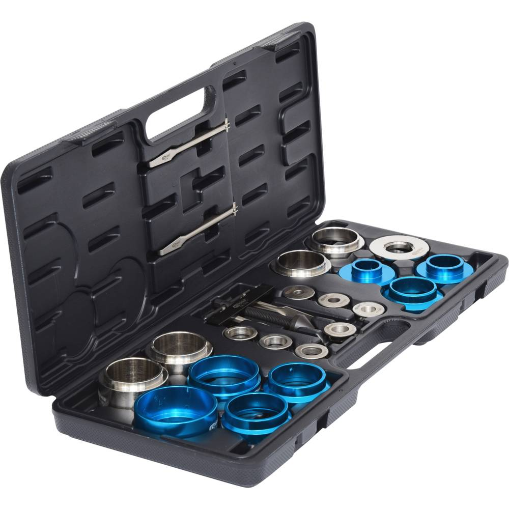 Kit d'outils KS Tools 700.1280 pour le montage de joints d'arbre et de joints d'huile (24 pièces, produit de seconde main).