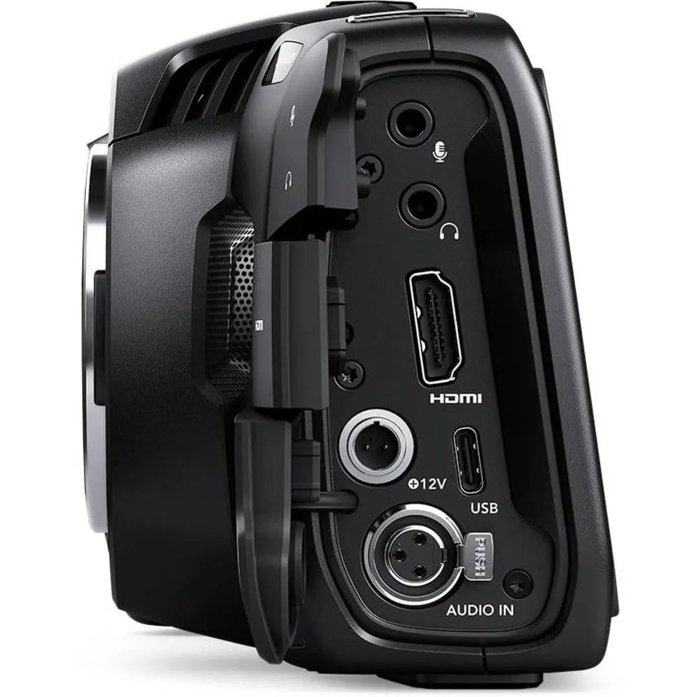 B-Ware Blackmagic Camcorder Videokamera Schwarz Pocket Cinema Camera 4 K Touchscreen - 9338716005387