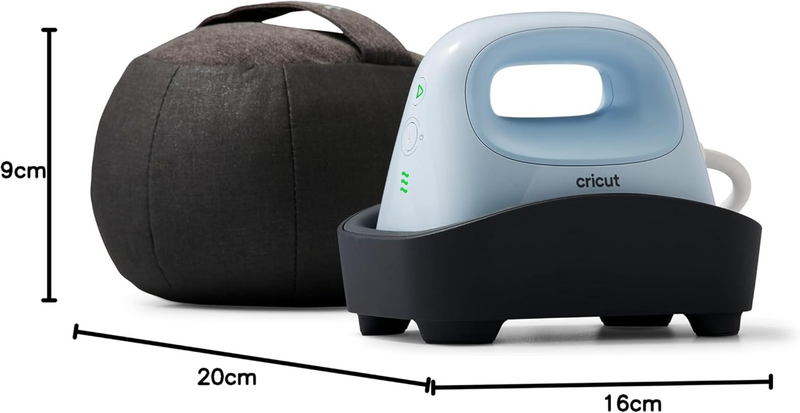 Cricut Hutpresse Gebogene Heißpresse Transferpresse 5" X 3" Textildruckpresse