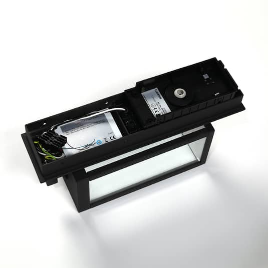 B-Ware Lucande Ditta Led Außenwandlampe Wandleuchte Wandlampe Leuchte Mit Lautsprec944