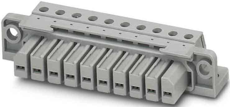 Phoenix Contact Buchseneinsatz HCC 4-F Grau Platinen-Steckverbinder Stecker