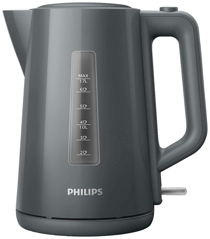 Philips Series 3000 Daily Wasserkocher Tee schnurlos Überhitzungsschutz Schwarz